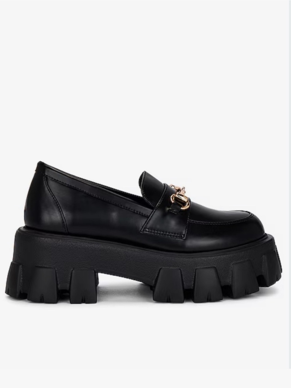 RAYE Chunky Black Loafers